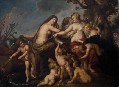 Jacob Jordaens Allegory of Peace oil painting picture